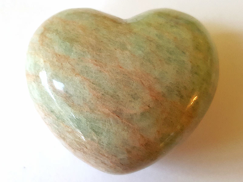 Amazonite Heart