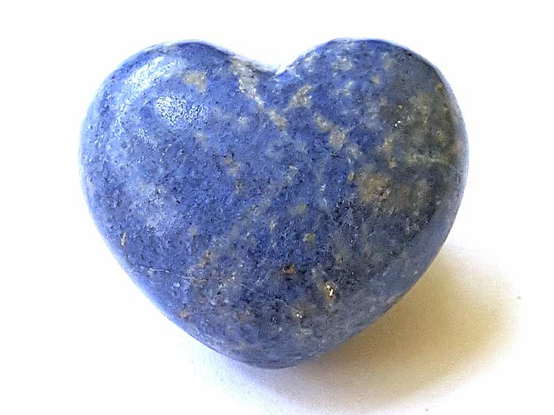 Dumortierite Heart