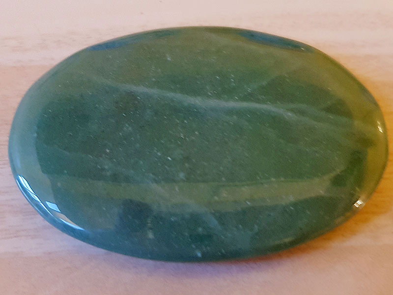 Aventurine Green Palm Stone