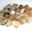 Highly polished Citrine tumble stone size 2-3 cm.