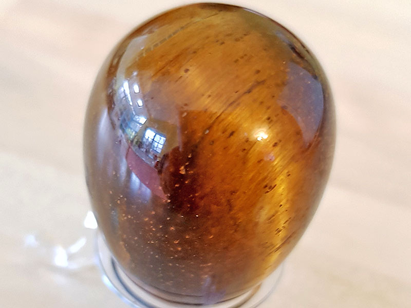 Tiger Eye Golden Egg