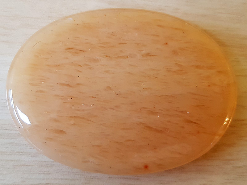 Aventurine Peach Palm Stone