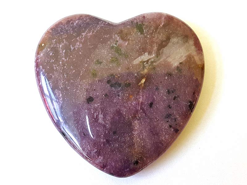 Charoite Heart (Grade A)