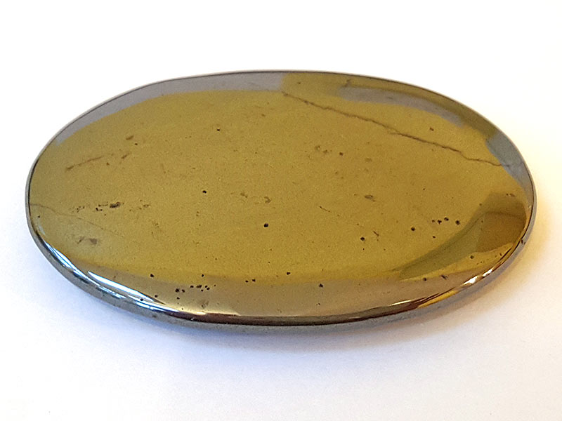 Hematite Palm Stone