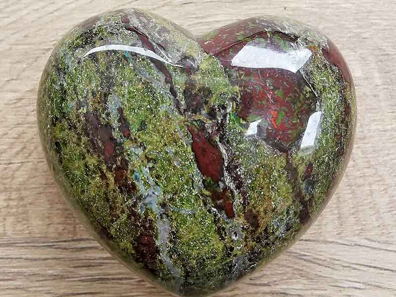 Jasper Dragon's Blood Heart