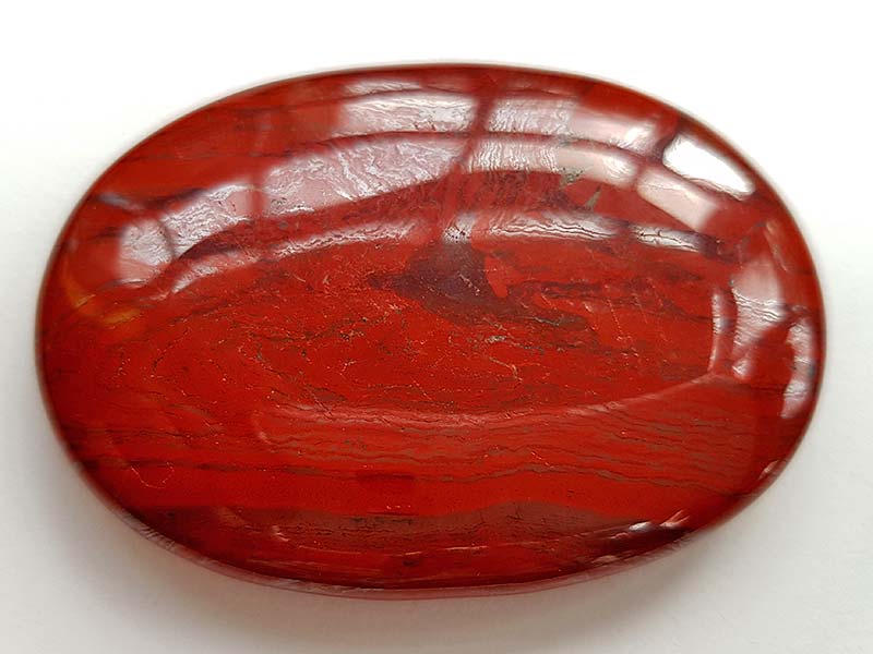 Jasper Snakeskin Palm Stone