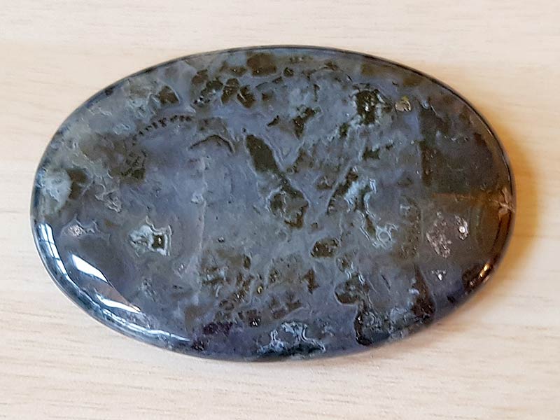 Agate Moss Palm Stone