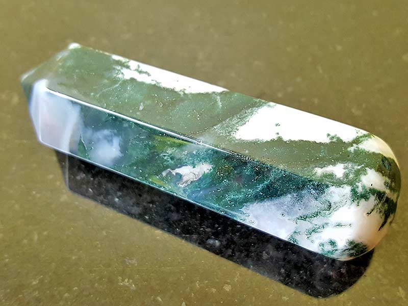 Agate Moss Wand