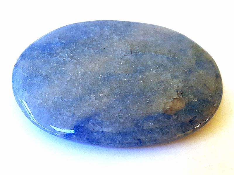 Quartz Blue Palm Stone